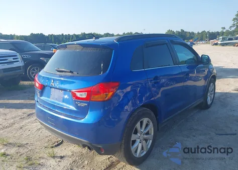 2015 Mitsubishi Outlander Sport Se from USA, damaged, VIN 4A4AP4AU5FE013422